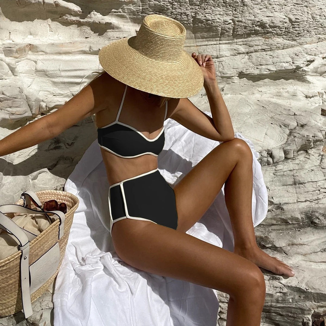 Harper Bikini-Set mit hochgeschnittener Hose