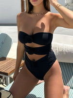 Bild in den Galerie-Viewer laden, Katherin Floral Bandeau Bikini Einteiler
