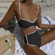 Harper Bikini-Set mit hochgeschnittener Hose